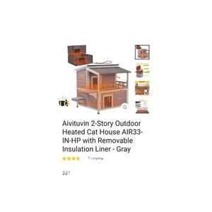 Copied - New Two-story Heated Cat House